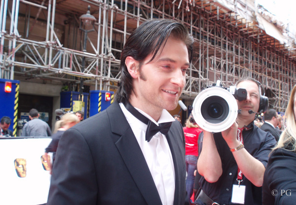 Richard Armitage arriving at the BAFTAs