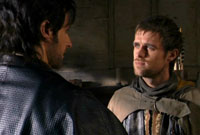 Richard Armitage and Jonas Armstrong in Robin Hood