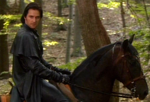 Richard Armitage and horse Richie in BBC Robin Hood