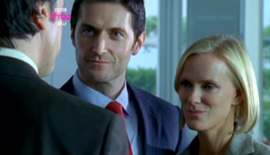 Richard Armitage and Hermione Norris in Spooks, video clip